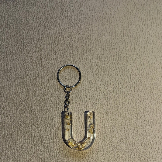 Gold Flake Key Chain (U)