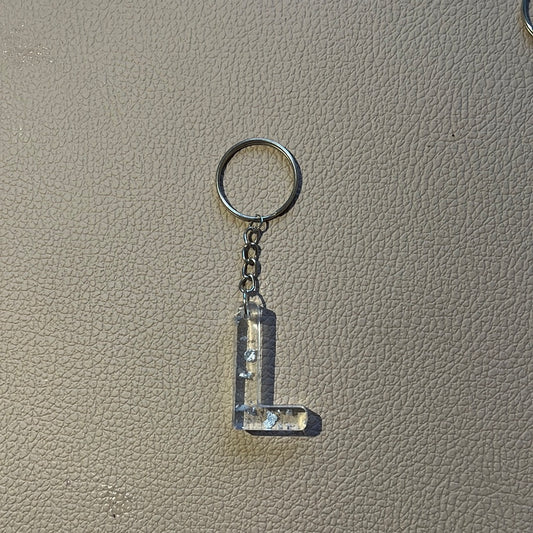 Silver Flake Key Chain (L)