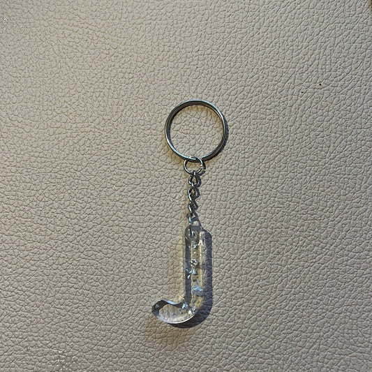 Silver Flake Key Chain (J)