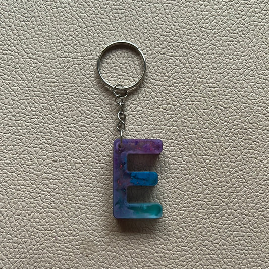 Water Colour Affect Key Chain (E)