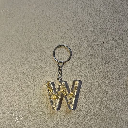 Gold Flake Key Chain (W)