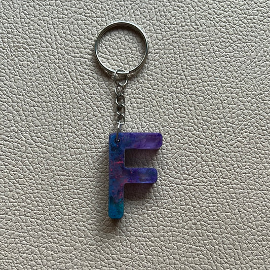 Water Colour Affect Key Chain (F)