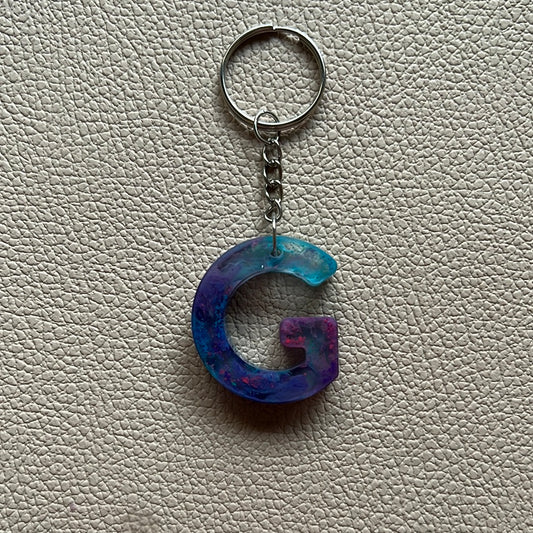 Water Colour Affect Key Chain (G)