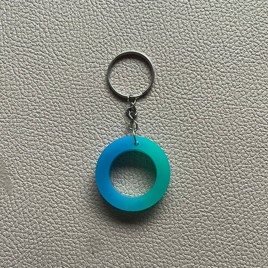 Blue & Aqua Key Chain (O)