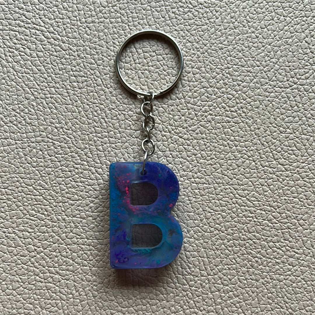 Water Colour Affect Key Chain (B)