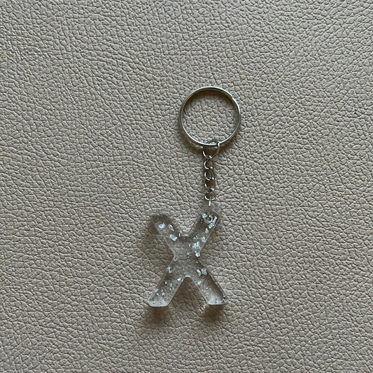 Silver Flake Key Chain (X)