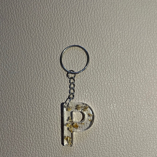 Gold Flake Key Chain (P)